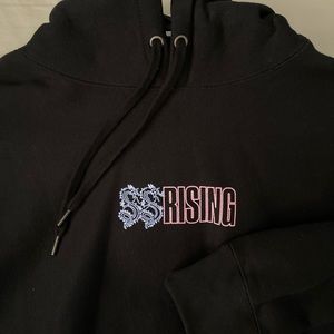 Original 88rising Neon Dragon Black Hoodie